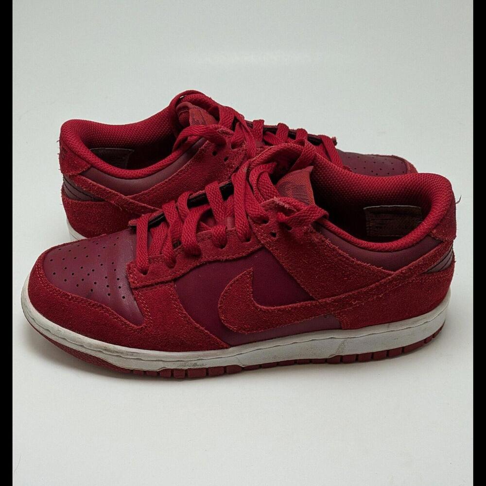 Youth Nike SB Dunk Low Top GS Gym Red Running Sneakers Shoes 310569-605 Size‎ 6Y
